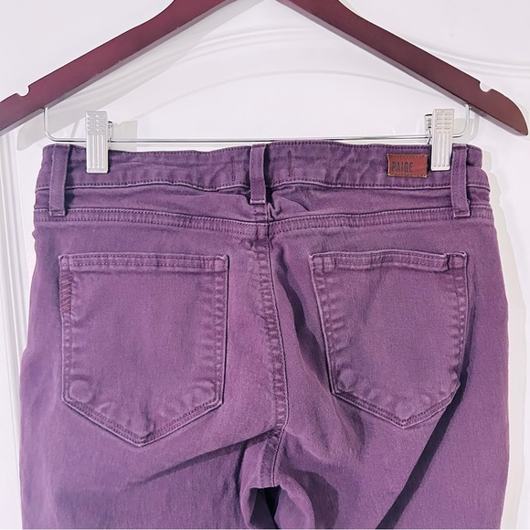 Paige Verdugo Ankle Jeans Purple Size 28 - Picture 6 of 8